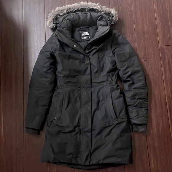 Women’s North Face Arctic Parka Size XS Black - Picture 7 of 8